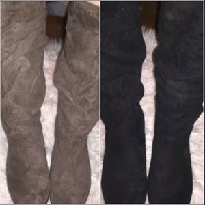 BUNDLE! 2 FOR 1 TRENDY SUEDE HIGH BOOTS